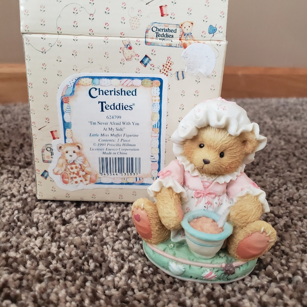 Cherished Teddies "Little Miss Muffet"